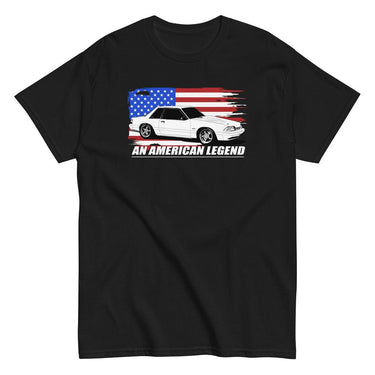 88-93 Notchback Mustang T-Shirt in black